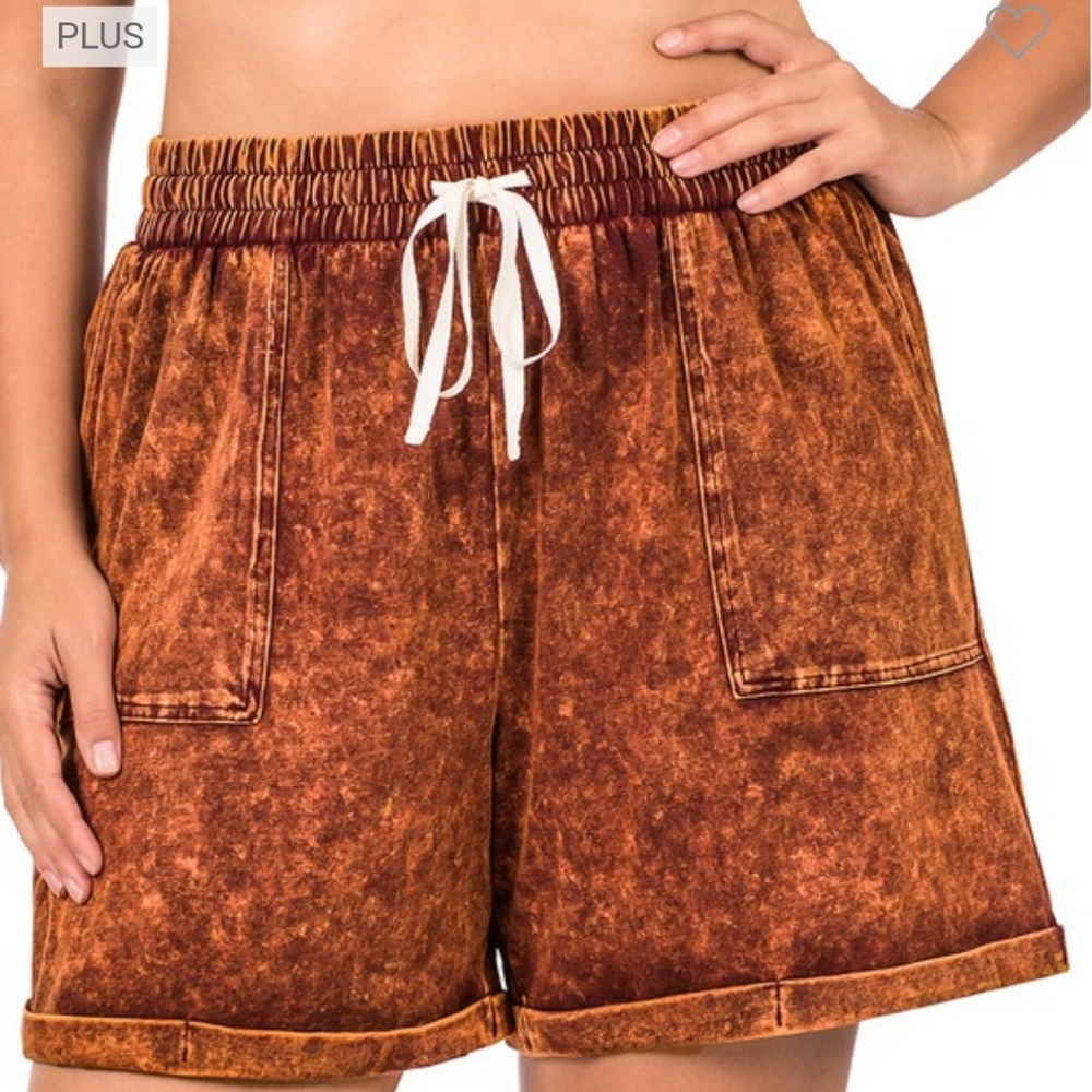 Women's Brown Casual Shorts
